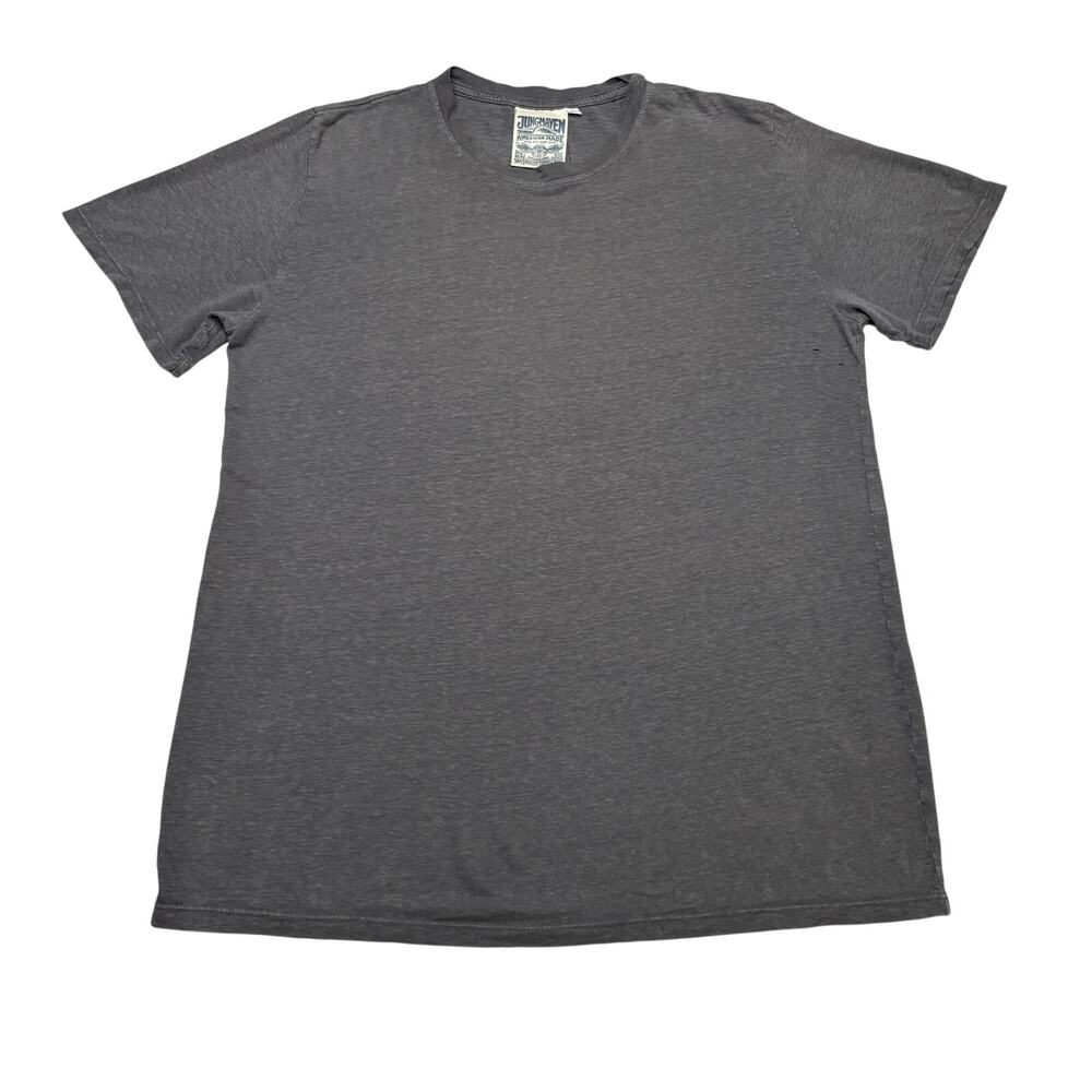 Jungmaven Hemp Organic Cotton Short Sleeve Tee Men's Large FLAW Minimalist